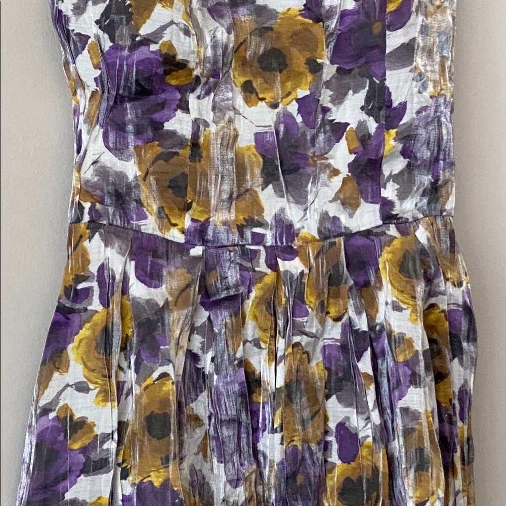 🛍 Dorothy Perkins Floral Dress Purple 10 UK/ 6 US - Picture 6 of 16